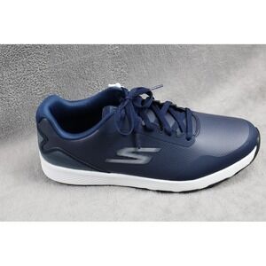 SKECHERS Gripflex Shoes Mens Size 8.5 Navy Golf Sneaker Spikeless 16897/NVY